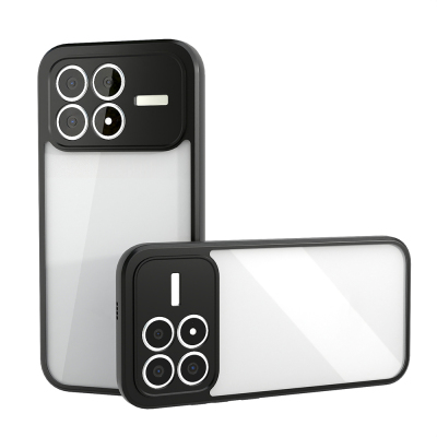 Xiaomi Poco F8 Pro Case Camera Protection Transparent Back Surface Zore New Roll Cover - 9