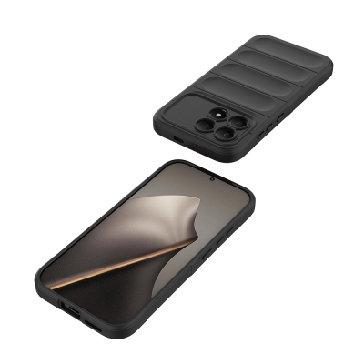 Xiaomi Poco F8 Pro Case Flexible TPU Hollow Back Design Zore Ethnic Silicone Cover - 9