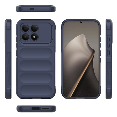 Xiaomi Poco F8 Pro Case Flexible TPU Hollow Back Design Zore Ethnic Silicone Cover - 26