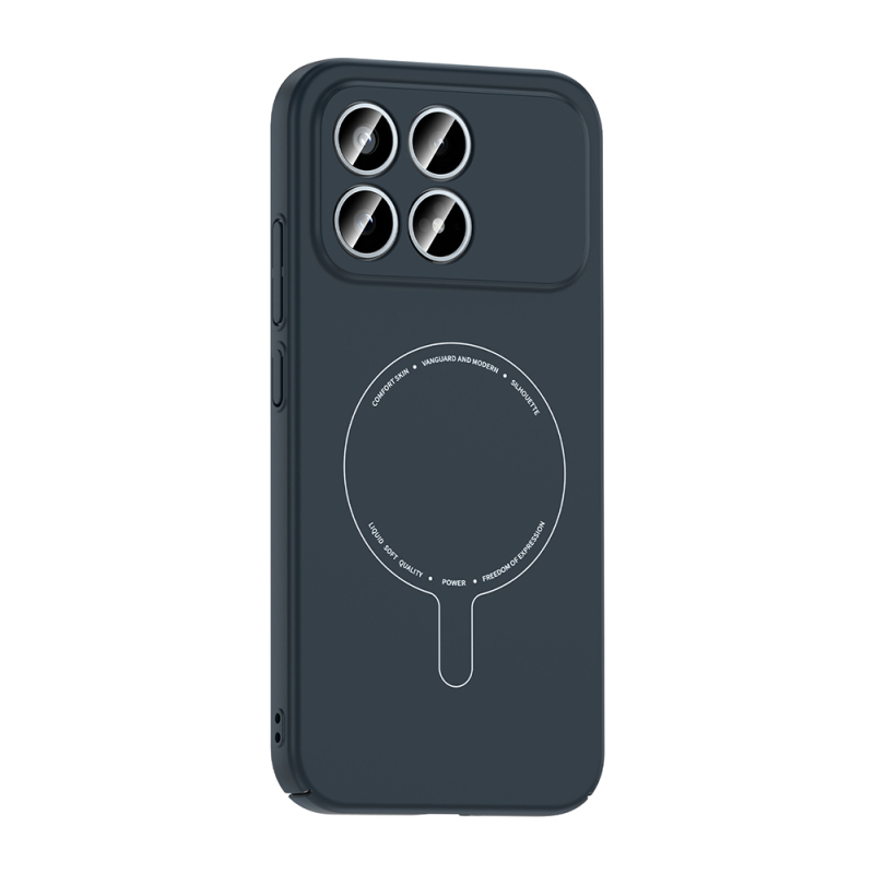 Xiaomi Poco F8 Pro Case with M-Safe Charging and Camera Protection - Zore Elio Hard PC Cover - 4