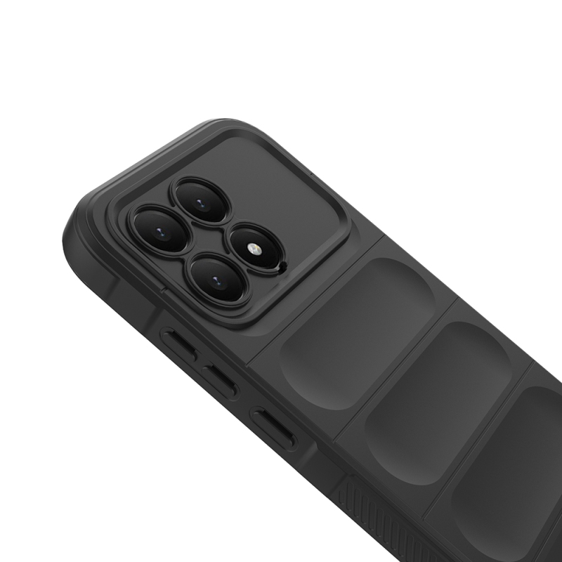 Xiaomi Poco F8 Pro Kılıf Esnek TPU Oyuklu Arka Yüzey Tasarımlı Zore Etnik Silikon Kapak - 11