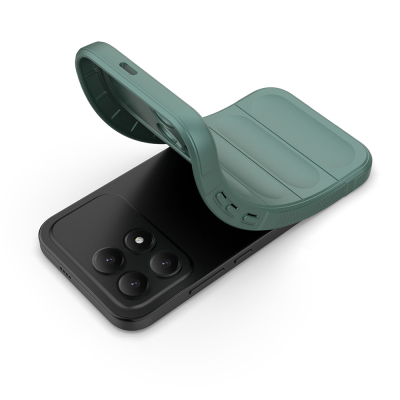 Xiaomi Poco F8 Pro Kılıf Esnek TPU Oyuklu Arka Yüzey Tasarımlı Zore Etnik Silikon Kapak - 23