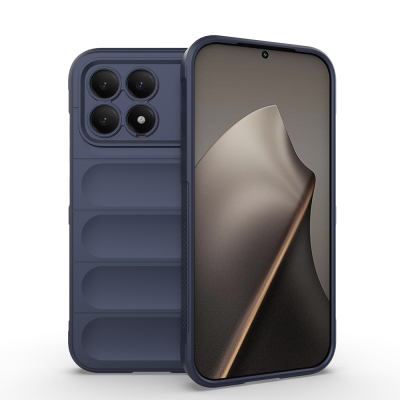 Xiaomi Poco F8 Pro Kılıf Esnek TPU Oyuklu Arka Yüzey Tasarımlı Zore Etnik Silikon Kapak - 4