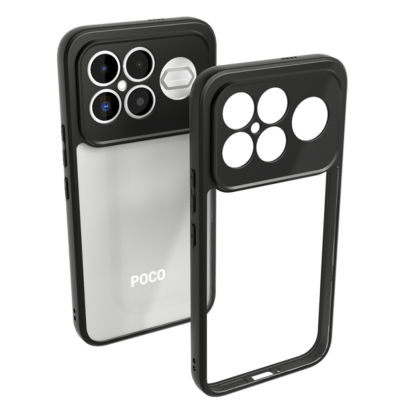 Xiaomi Poco F8 Ultra Case Camera Protection Transparent Back Surface Zore New Roll Cover - 4