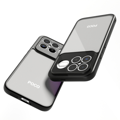 Xiaomi Poco F8 Ultra Case Camera Protection Transparent Back Surface Zore New Roll Cover - 6