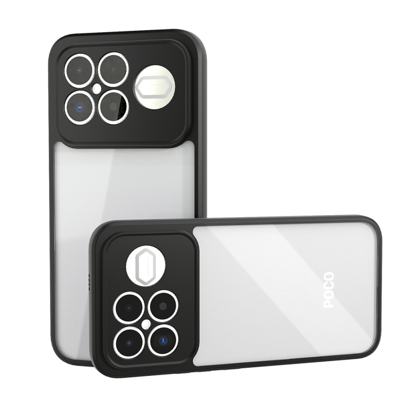 Xiaomi Poco F8 Ultra Case Camera Protection Transparent Back Surface Zore New Roll Cover - 10