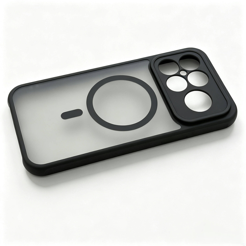 Xiaomi Poco F8 Ultra Case with M-Safe Charging and Camera Protection - Zore Lunex Cover - 3