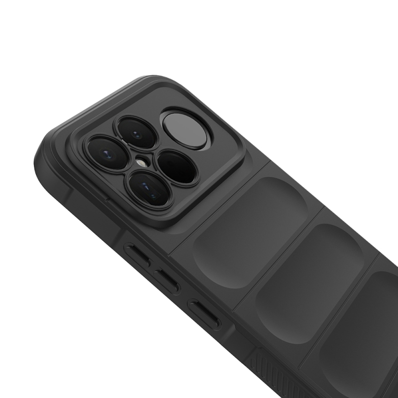 Xiaomi Poco F8 Ultra Kılıf Esnek TPU Oyuklu Arka Yüzey Tasarımlı Zore Etnik Silikon Kapak - 11