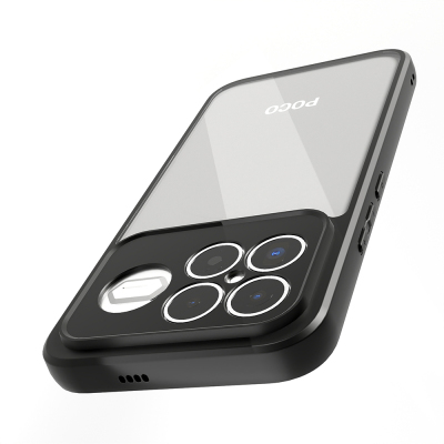 Xiaomi Poco F8 Ultra Kılıf Kamera Korumalı Şeffaf Arka Yüzey Zore New Roll Kapak - 5