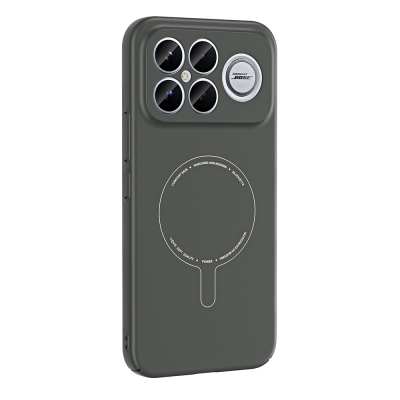 Xiaomi Poco F8 Ultra Kılıf M-Safe Şarj Özellikli Kamera Korumalı Zore Elio Sert PC Kapak - 5
