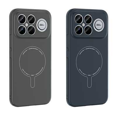 Xiaomi Poco F8 Ultra Kılıf M-Safe Şarj Özellikli Kamera Korumalı Zore Elio Sert PC Kapak - 7