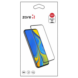 Xiaomi Poco M3 Zore 3D Muzy Temperli Cam Ekran Koruyucu - 2