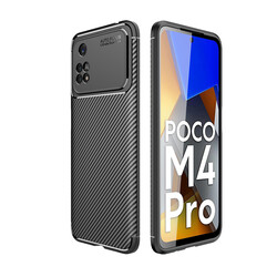 Xiaomi Poco M4 Pro 4G Case Zore Negro Silicon Cover - 1