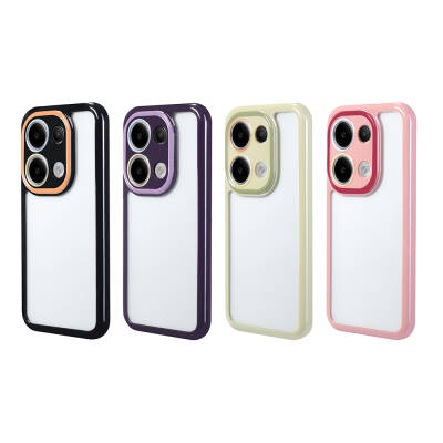 Xiaomi Poco M6 Pro 4G Case Camera Protected Colorful Edge Frame Design Zore Vitamin Cover - 2