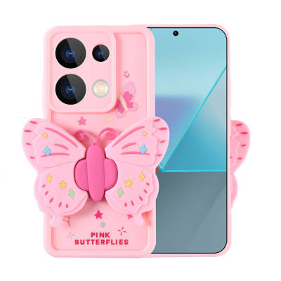 Xiaomi Poco M6 Pro 4G Case Camera Protected Figure Designed Zore Cover - 8