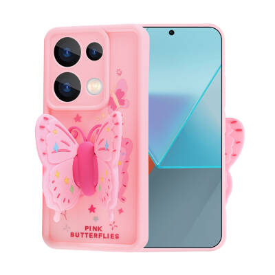 Xiaomi Poco M6 Pro 4G Case Camera Protected Figure Designed Zore Cover - 3