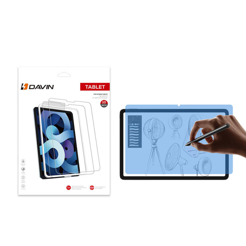 Xiaomi Poco Pad Kağıt Hisli Mat Davin Paper Like Tablet Ekran Koruyucu - 1