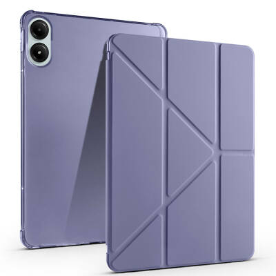 Xiaomi Poco Pad Kılıf Zore Tri Folding Kalem Bölmeli Standlı Kılıf - 4