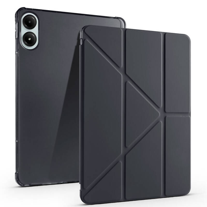 Xiaomi Poco Pad Kılıf Zore Tri Folding Kalem Bölmeli Standlı Kılıf - 8