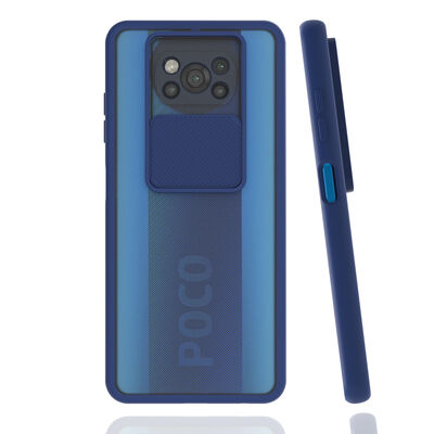 Xiaomi Poco X3 Case Zore Lensi Cover - 5