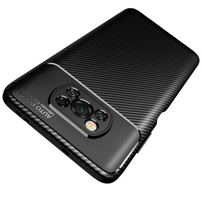 Xiaomi Poco X3 Case Zore Negro Silicon Cover - 5
