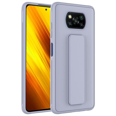 Xiaomi Poco X3 Case Zore Qstand Cover - 10