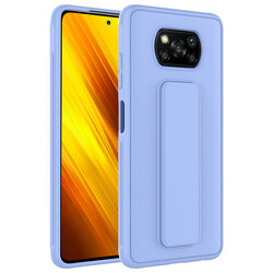 Xiaomi Poco X3 Case Zore Qstand Cover - 9