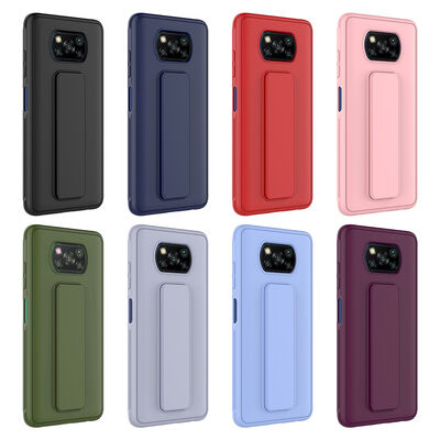 Xiaomi Poco X3 Case Zore Qstand Cover - 3
