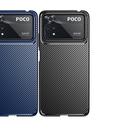 Xiaomi Poco X4 Pro 5G Case Zore Negro Silicon Cover - 3