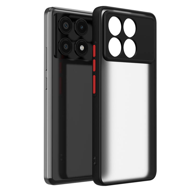 Xiaomi Poco X6 Pro Case Zore Hux Cover - 1