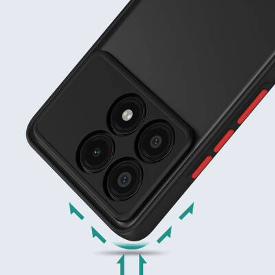 Xiaomi Poco X6 Pro Case Zore Hux Cover - 4