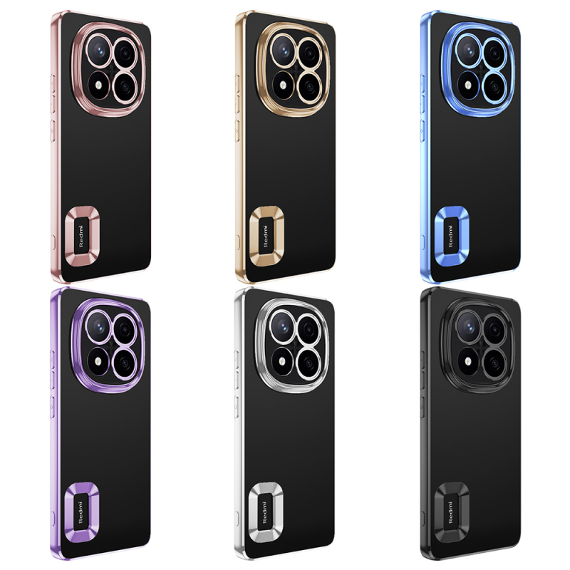 Xiaomi Poco X7 Case Camera Protection Logo Showing Zore Omega Cover - 12