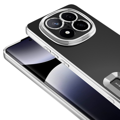 Xiaomi Poco X7 Kılıf Kamera Korumalı Logo Gösteren Zore Omega Kapak - 18