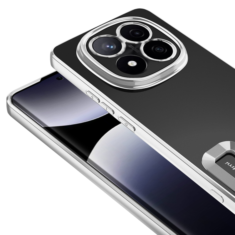 Xiaomi Poco X7 Kılıf Kamera Korumalı Logo Gösteren Zore Omega Kapak - 18