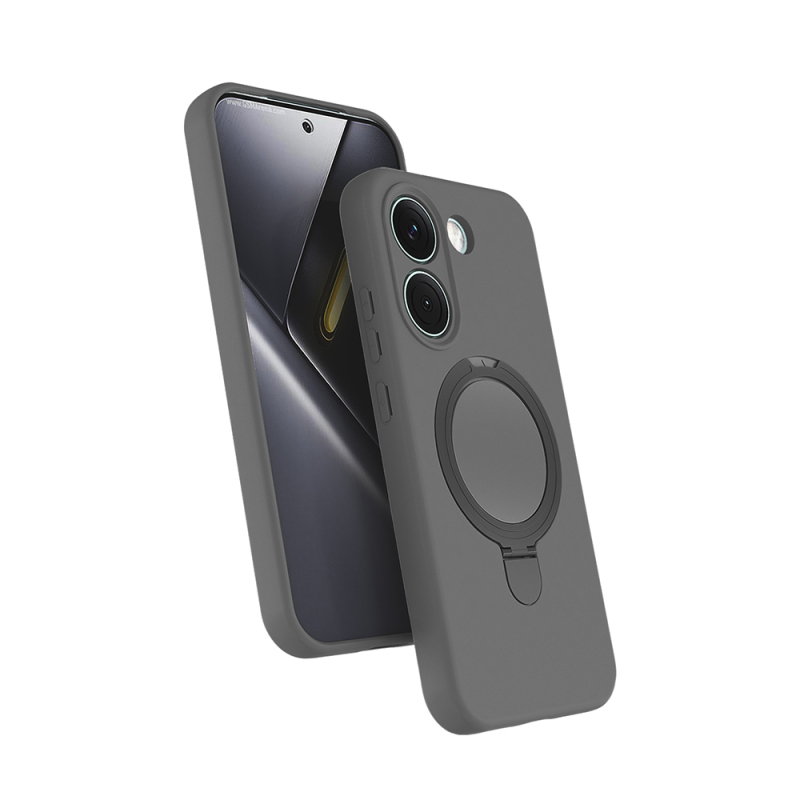 Xiaomi Poco X8 Pro Case M-safe Charging Stand Zore Samara Cover - 4