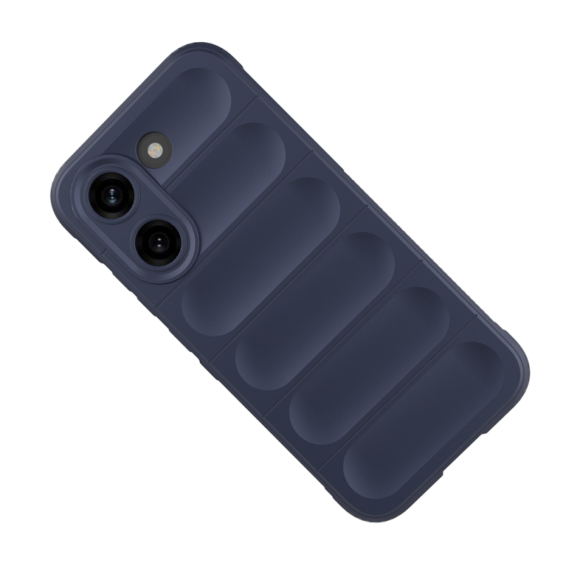 Xiaomi Poco X8 Pro Kılıf Esnek TPU Oyuklu Arka Yüzey Tasarımlı Zore Etnik Silikon Kapak - 12