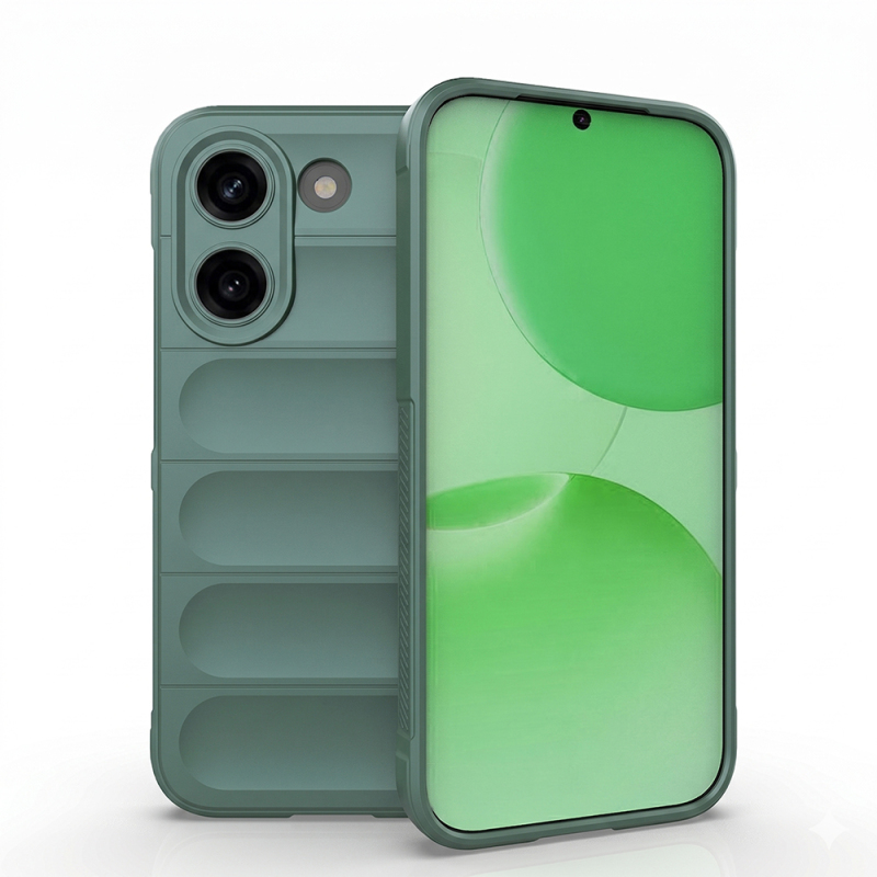 Xiaomi Poco X8 Pro Kılıf Esnek TPU Oyuklu Arka Yüzey Tasarımlı Zore Etnik Silikon Kapak - 3