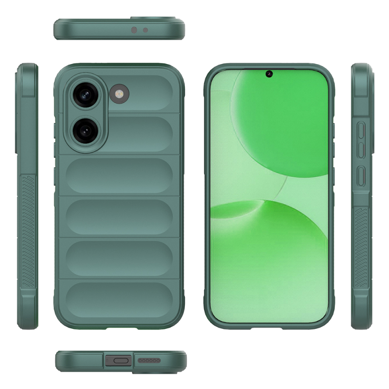 Xiaomi Poco X8 Pro Kılıf Esnek TPU Oyuklu Arka Yüzey Tasarımlı Zore Etnik Silikon Kapak - 17