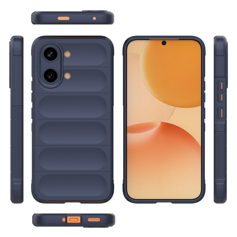 Xiaomi Poco X8 Pro Max Case Flexible TPU Hollow Back Design Zore Ethnic Silicone Cover - 8