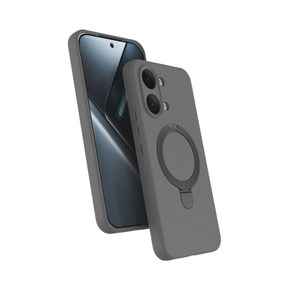 Xiaomi Poco X8 Pro Max Case M-safe Charging Stand Zore Samara Cover - 5