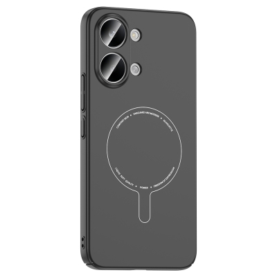 Xiaomi Poco X8 Pro Max Case with M-Safe Charging Feature and Camera Protection - Zore Elio Hard PC Cover - 3