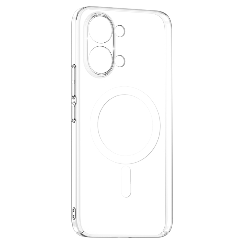 Xiaomi Poco X8 Pro Max Kamera Korumalı M-Safe Şarj Özellikli Şeffaf Zore London Sert PC Kapak - 2