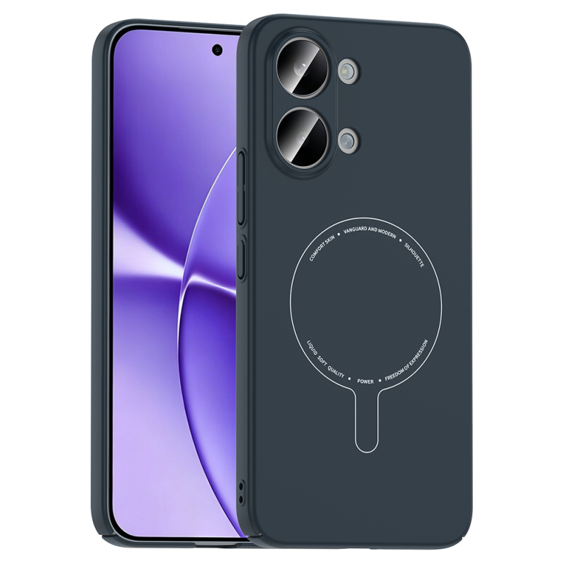 Xiaomi Poco X8 Pro Max Kılıf M-Safe Şarj Özellikli Kamera Korumalı Zore Elio Sert PC Kapak - 2