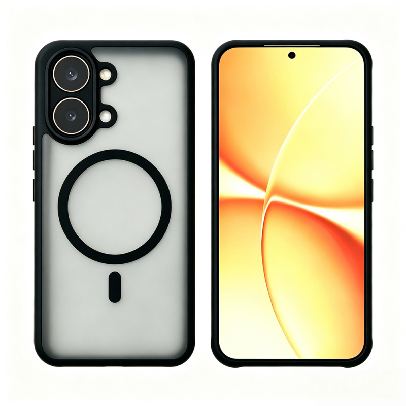 Xiaomi Poco X8 Pro Max Kılıf M-Safe Şarj Özellikli Kamera Korumalı Zore Lunex Kapak - 1