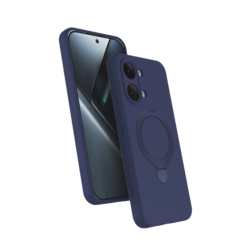 Xiaomi Poco X8 Pro Max Kılıf M-safe Şarj Özellikli Standlı Zore Samara Kapak - 1