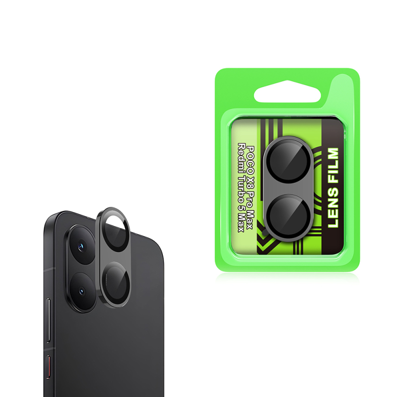 Xiaomi Poco X8 Pro Max Zore CL-07 Kamera Lens Koruyucu - 1