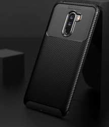 Xiaomi Pocophone F1 Kılıf Zore Negro Silikon Kapak - 5