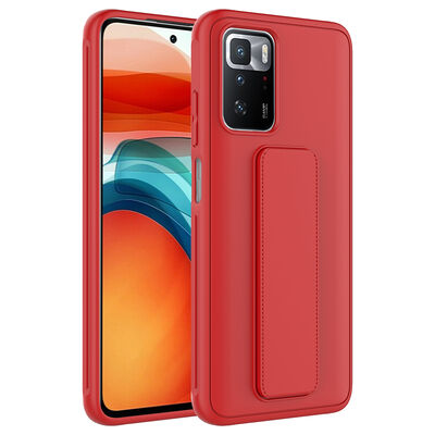 Xiaomi Redmi 10 Case Zore Qstand Cover - 7