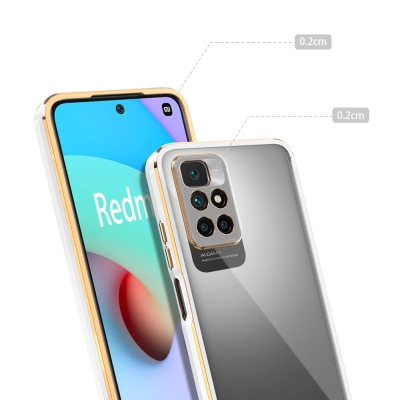 Xiaomi Redmi 10 Case Zore Voit Clear Cover - 4