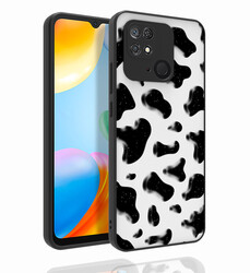 Xiaomi Redmi 10C Case Patterned Camera Protection Glossy Zore Nora Cover - 4